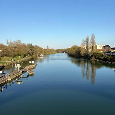 Escale-marne Fr - Zen Loft - Ac - Climatisation - Parking Gratuit - 101 Apartment